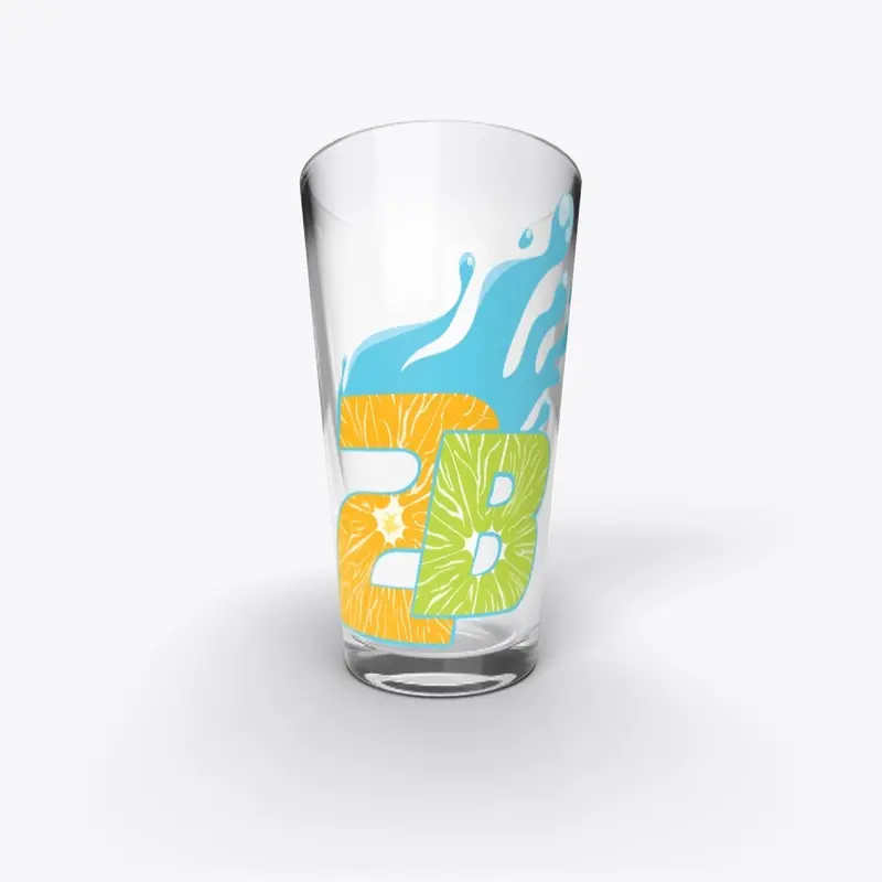 B2B "Juice" Pint Glass